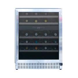 American Made Grills 24 Inch Outdoor Wine Cooler with Glass Door - 0