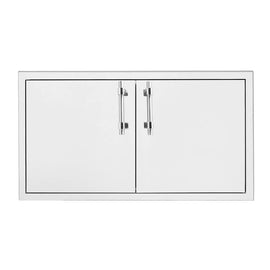 American Made Grills 36 Inch Double Access Doors with Heavy Duty Muscle Handles