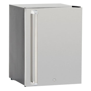 Summerset 21 Inch Outdoor Refrigerator with Solid Door and Lock