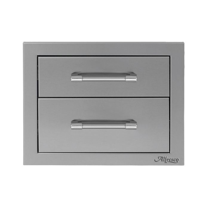 Alfresco 17 inch Double Storage Drawers