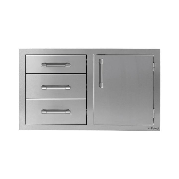 Alfresco 32 Inch Access Door & Drawers Combo