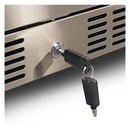 Artisan 24 Inch Outdoor Refrigerator With Solid Door and Lock