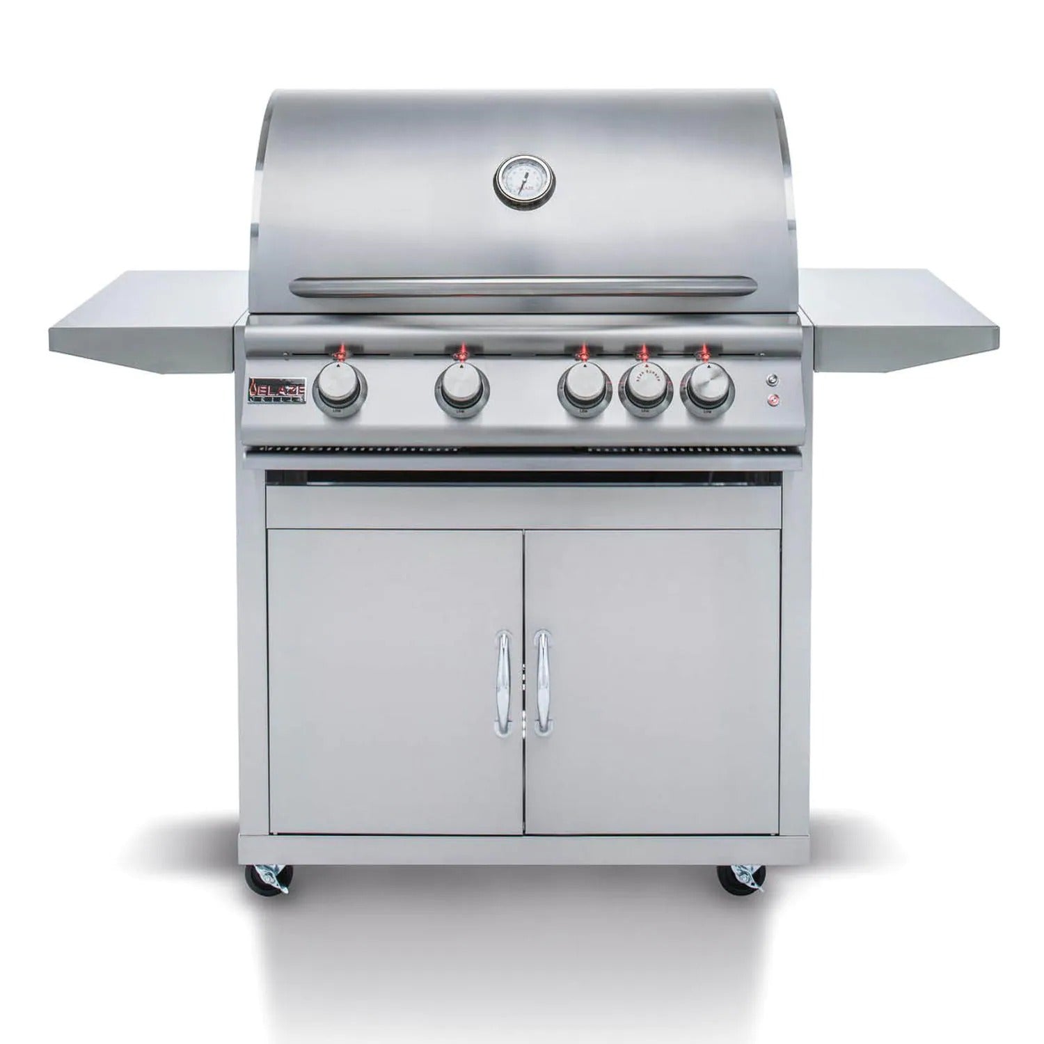 Blaze LTE 32-Inch 4-Burner Freestanding Grill With Rear Infrared Burner & Lights