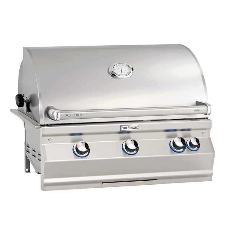 Fire Magic Aurora A660i 30 Inch Built-in Grill With Rotisserie