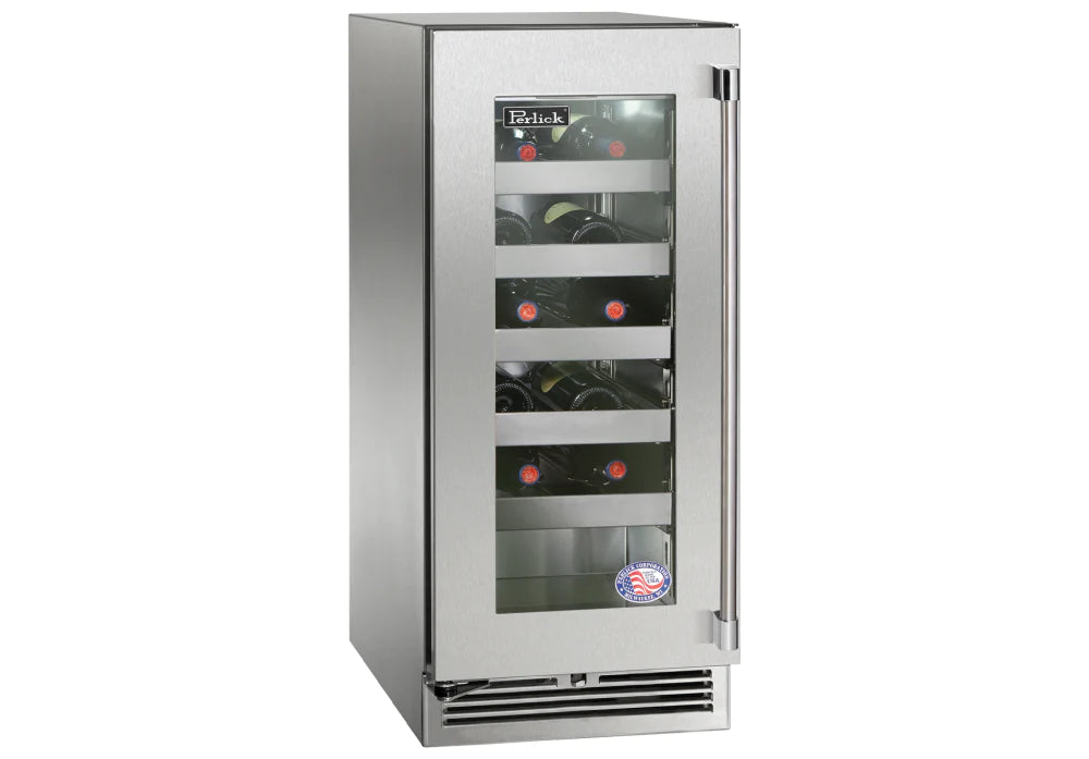 Perlick 15 Inch Signature Series Indoor Wine Reserve With Lock