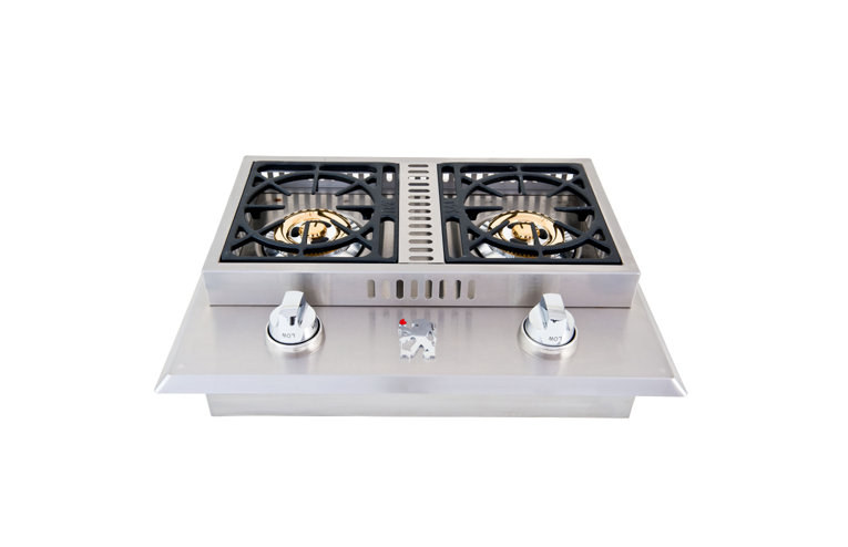 Lion double side burner