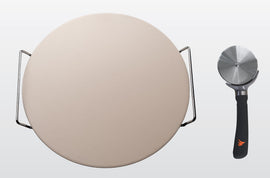 Memphis Grills 13-Inch Pizza Stone Set – Professional Quality at Home