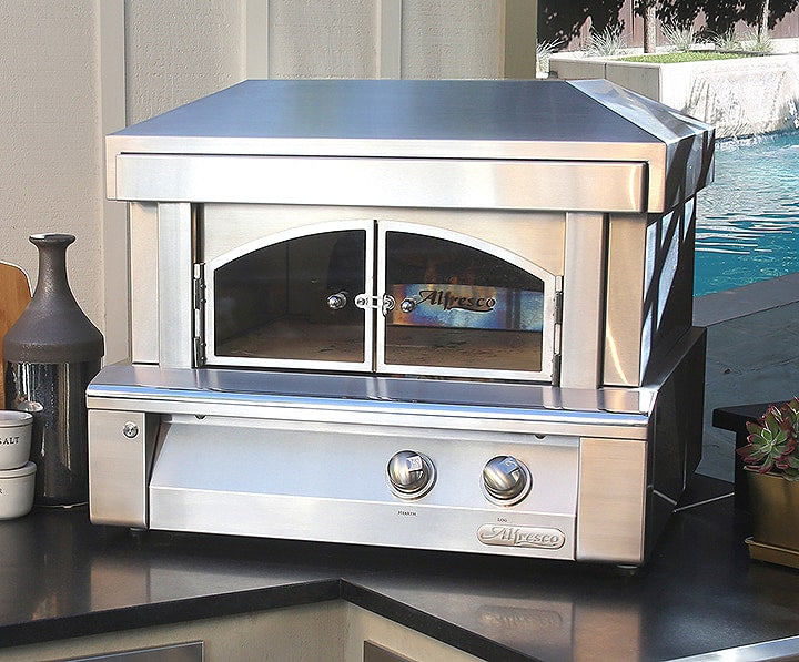 Alfresco 30 inch Countertop Pizza Oven - 0