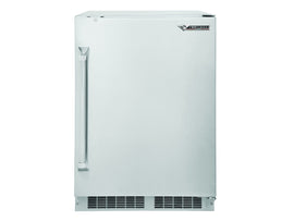 Twin Eagles 24 Inch Outdoor Refrigerator with Solid Door and Lock