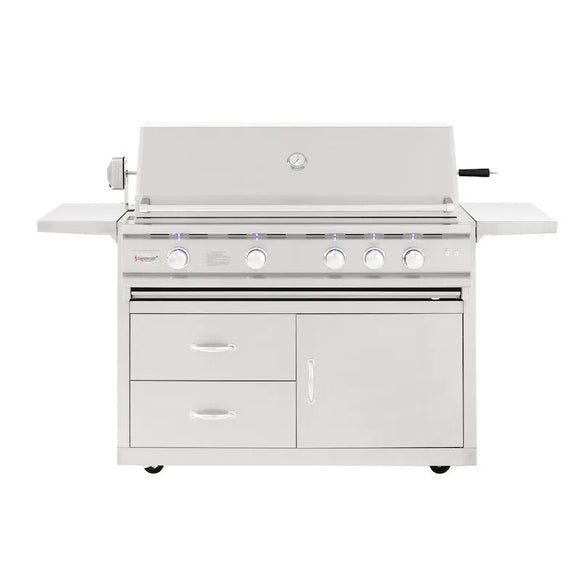 Summerset TRL 44 Inch Freestanding Grill With Rotisserie