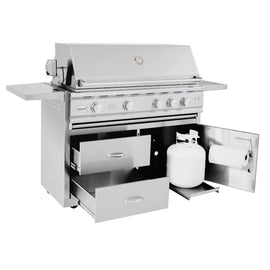 Summerset TRL 44 Inch Freestanding Grill With Rotisserie