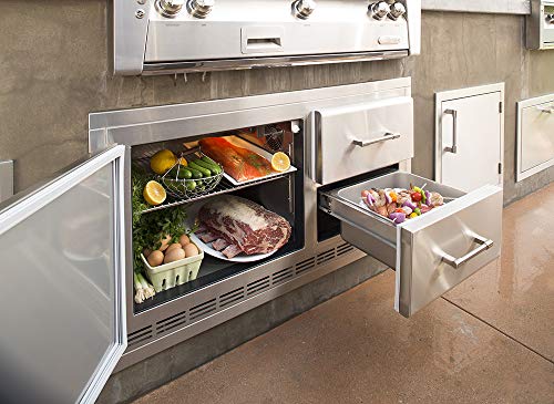 Alfresco Under-Grill Refrigerator (ARXE-56C), Cart Model