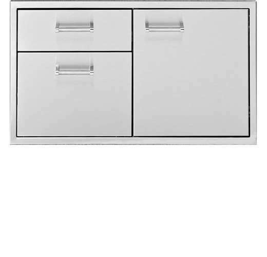 Delta Heat 36-inch Three Drawer Combo