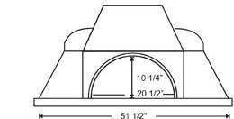 Earthstone Model 110 Modular Wood Fired Oven Kit