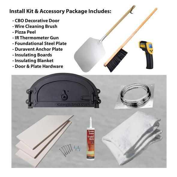 CBO 750 Wood Fired Countertop Pizza Oven Kit