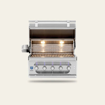 American Made Grills Muscle 36 Inch Hybrid Built In Grill