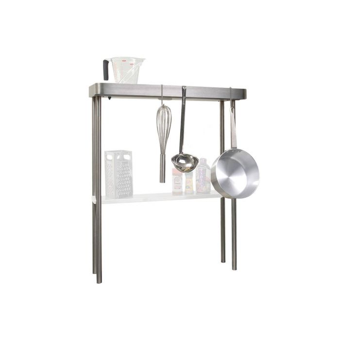 Alfresco High Shelf with Pot Rack and Light